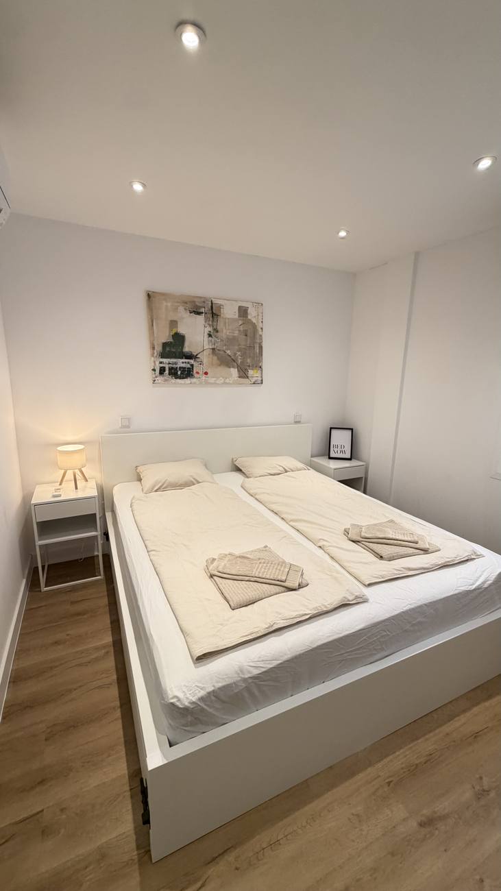 Schlafzimmer 2 mit Doppelbett